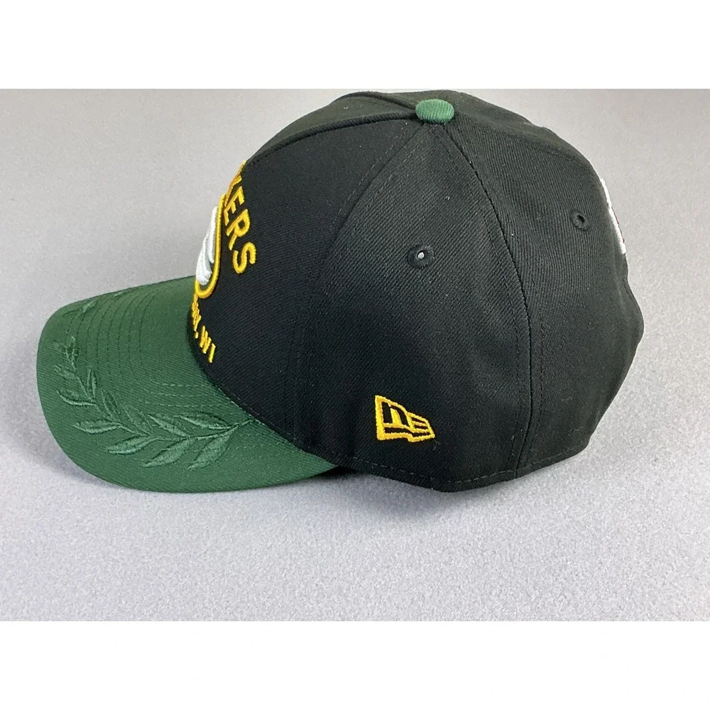 New Era Green Bay Packers 9FORTY M-Crown Adjustable Cap‎ Black Green NFL